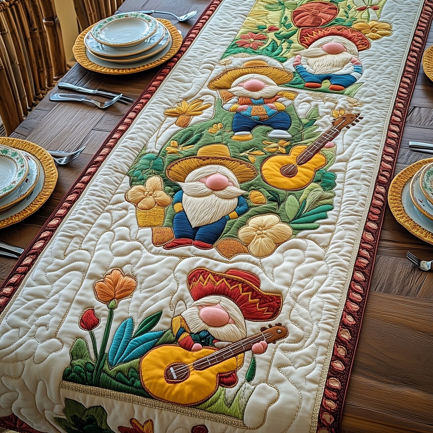 Viva La Fiesta Quilted Table Runner GFTOTP6366