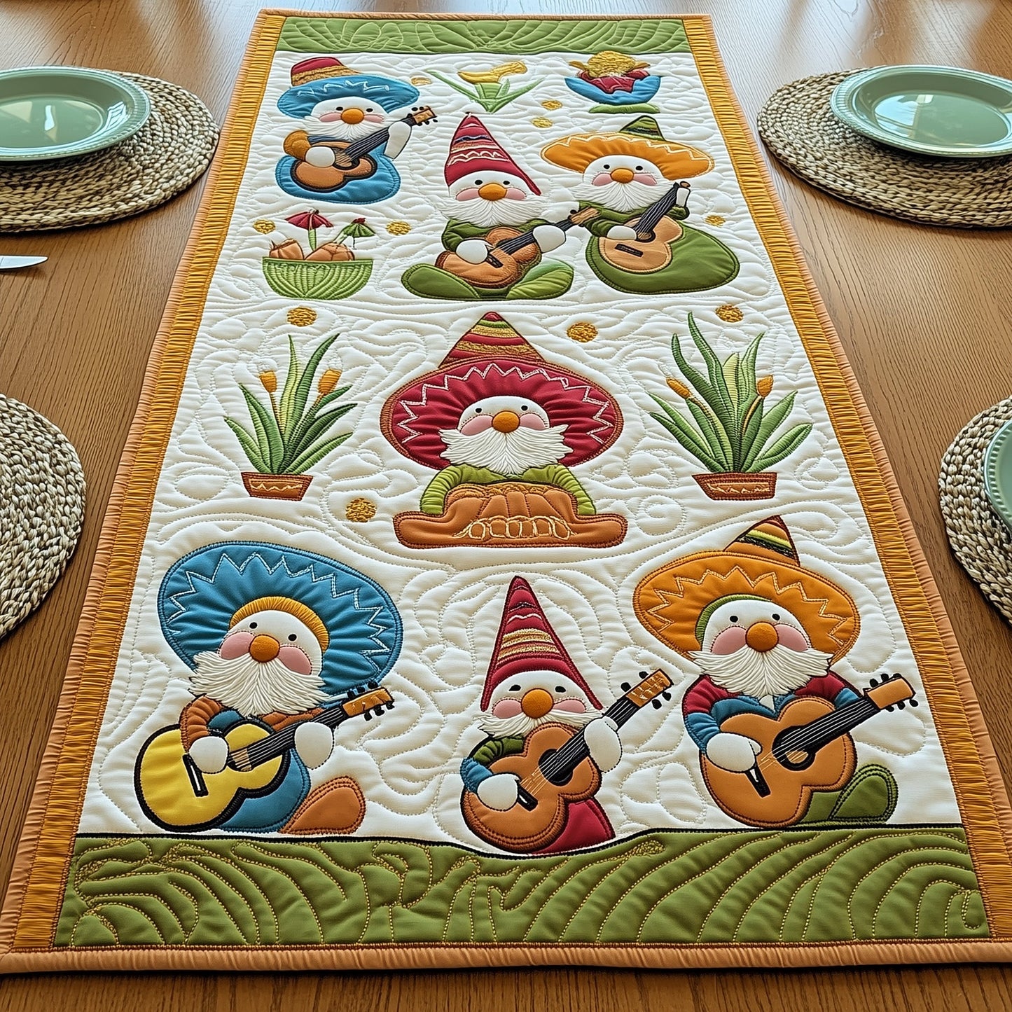 Viva La Fiesta Quilted Table Runner GFTOTP6369