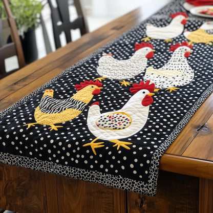 Whimsy Hen Quilted Table Runner GFTOTP6471
