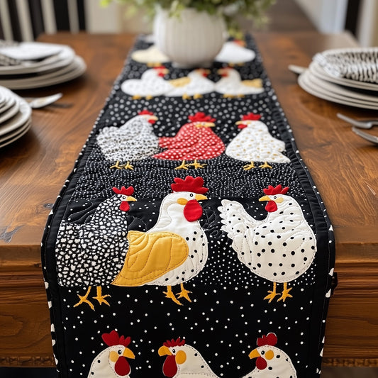 Whimsy Hen Quilted Table Runner GFTOTP6472