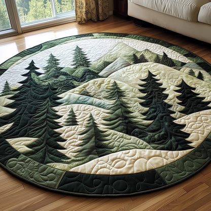 Forest Spirit Quilted Round Mat GFTOTP6477