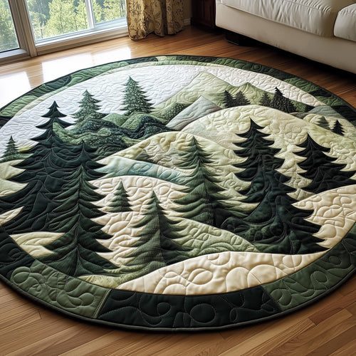 Forest Spirit Quilted Round Mat GFTOTP6477