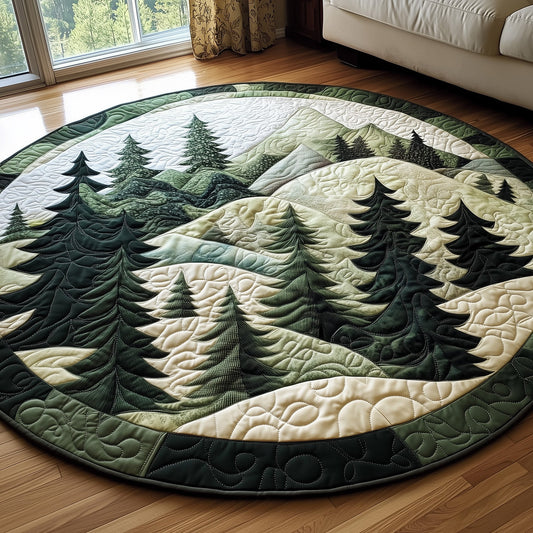 Forest Spirit Quilted Round Mat GFTOTP6477