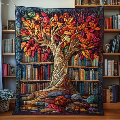 The Reading Tree Quilted Blanket GFTOTP6495