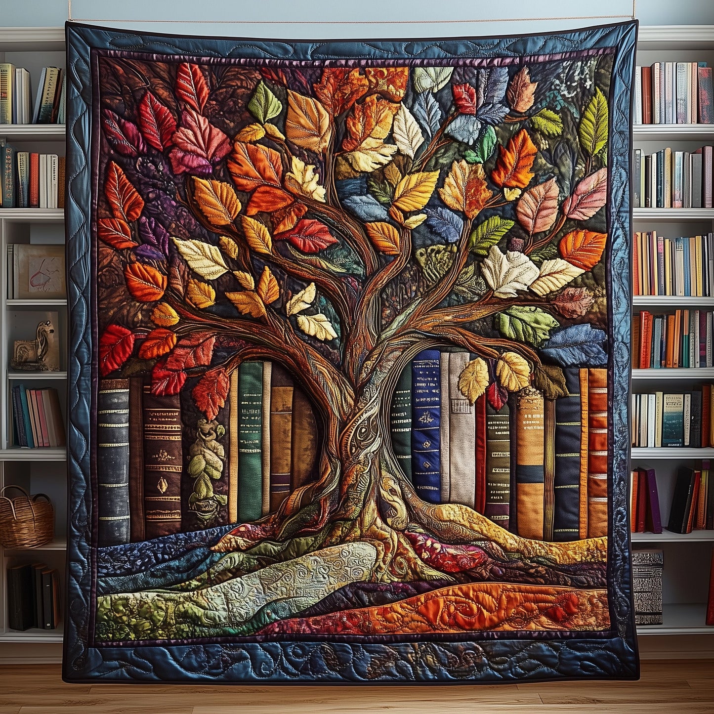 The Reading Tree Quilted Blanket GFTOTP6496