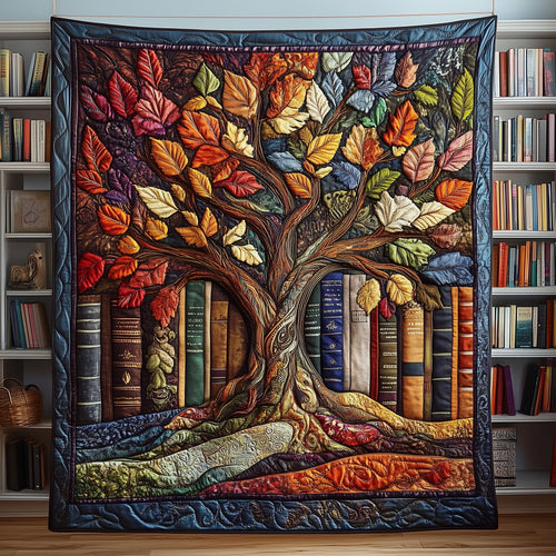 The Reading Tree Quilted Blanket GFTOTP6496