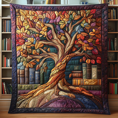 The Reading Tree Quilted Blanket GFTOTP6497