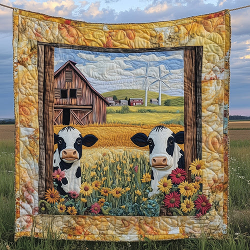 Farmstead Serenity Quilted Blanket GFTOTP6508