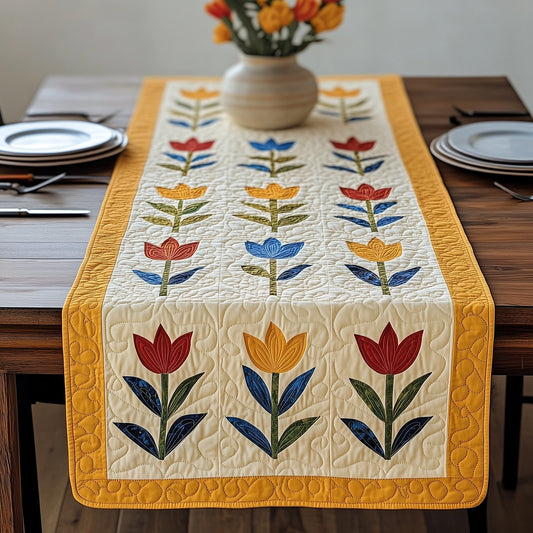 Tulip Meadow Quilted Table Runner GFTOTP6575