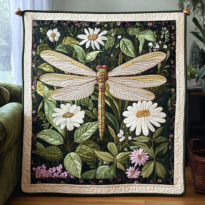 Whispers in the Green Quilted Blanket GFTOTP6599