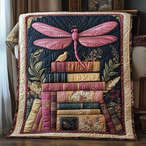 Bookish Wings Quilted Blanket GFTOTP6617