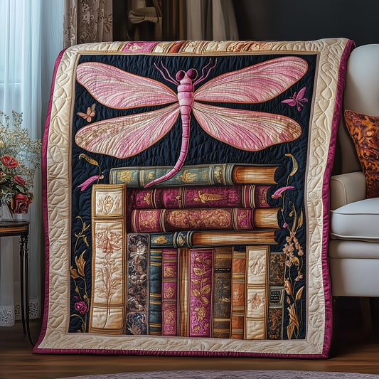 Bookish Wings Quilted Blanket GFTOTP6619