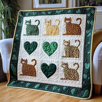 Leopard Cat Quilted Blanket GFTOTP6632