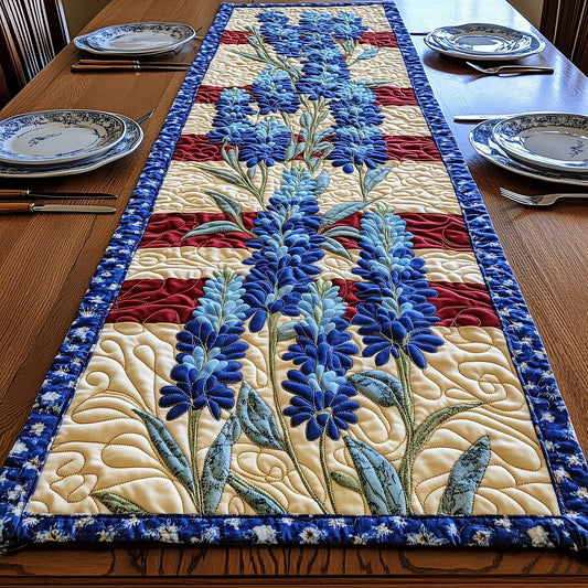 Bluebonnet Glory Quilted Table Runner GFTOTP6709