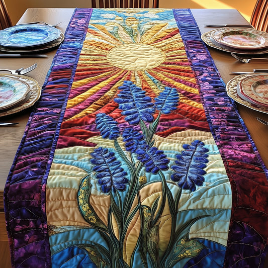 Radiant Bluebonnet Quilted Table Runner GFTOTP6713