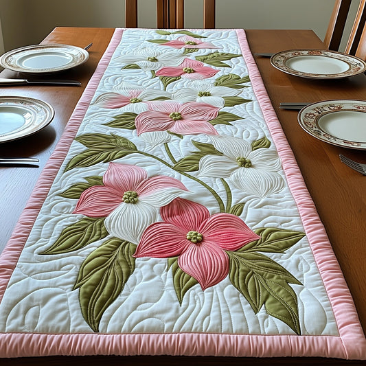 Petal Grace Dogwood Quilted Table Runner GFTOTP6782