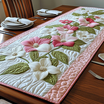 Petal Grace Dogwood Quilted Table Runner GFTOTP6783