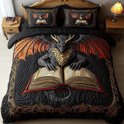 Keeper of Tales 3-Piece Quilted Bedding Set GFTOTP6833