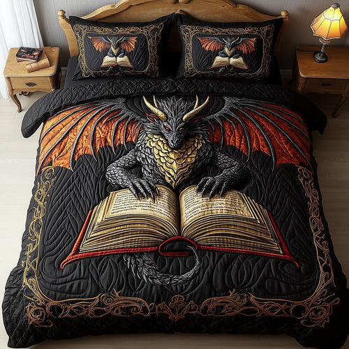 Keeper of Tales 3-Piece Quilted Bedding Set GFTOTP6833