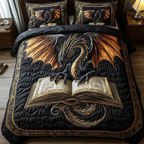 Keeper of Tales 3-Piece Quilted Bedding Set GFTOTP6835