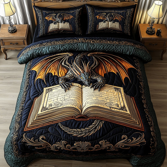 Keeper of Tales 3-Piece Quilted Bedding Set GFTOTP6836