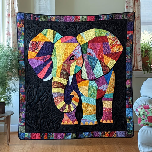 Savanna Elephant Quilted Blanket GFTOTP6862
