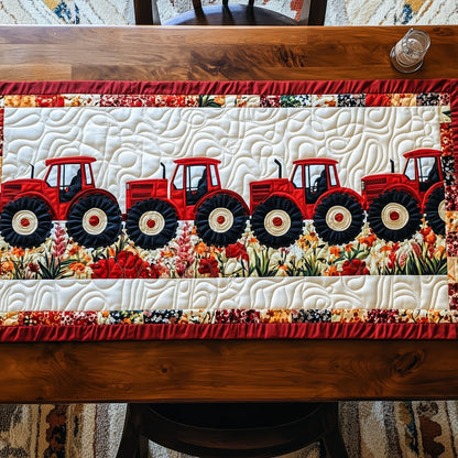 Rustic Tractor Quilted Table Runner GFTOTP7094