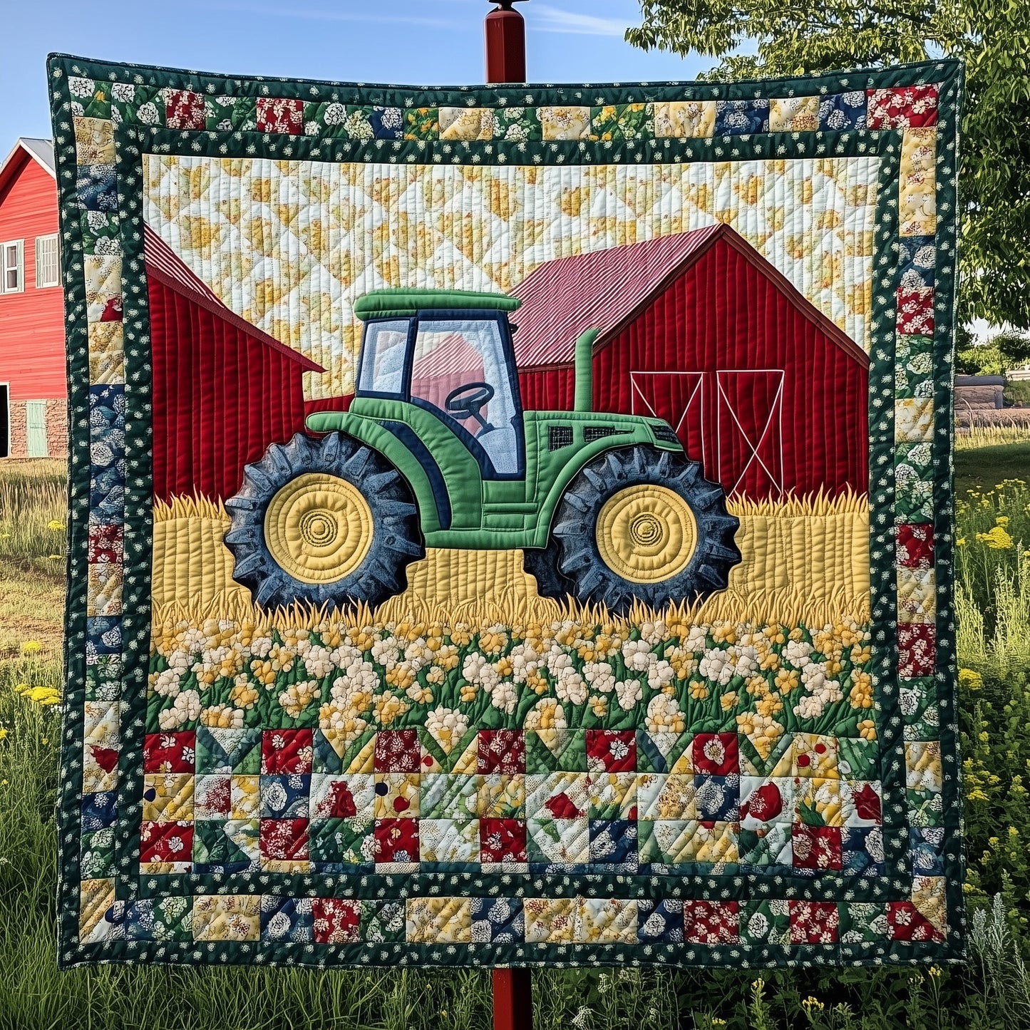 Rustic Rides Quilted Blanket GFTOTP7100