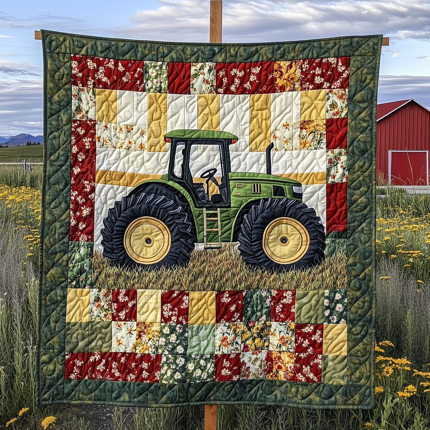 Rustic Rides Quilted Blanket GFTOTP7101