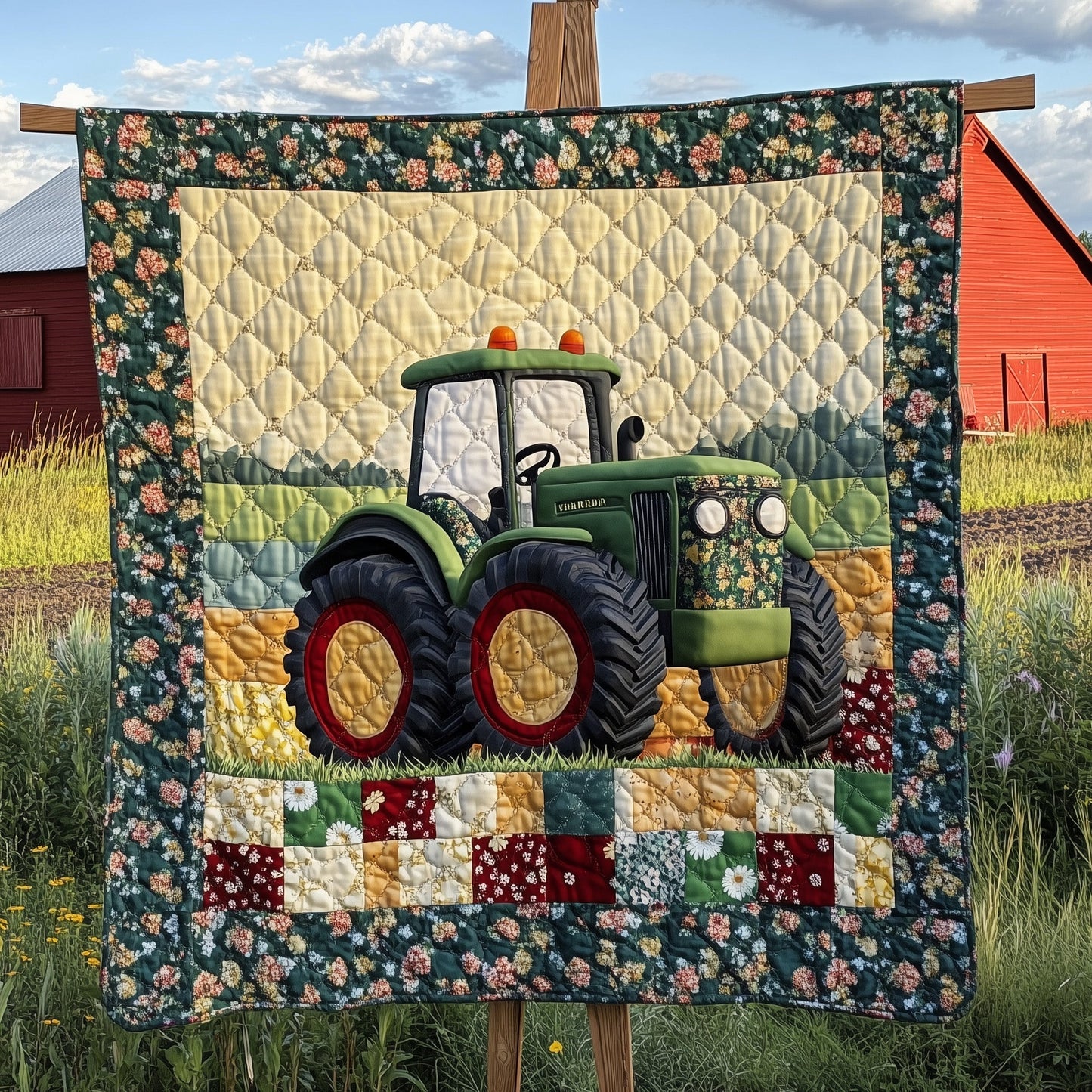 Rustic Rides Quilted Blanket GFTOTP7102