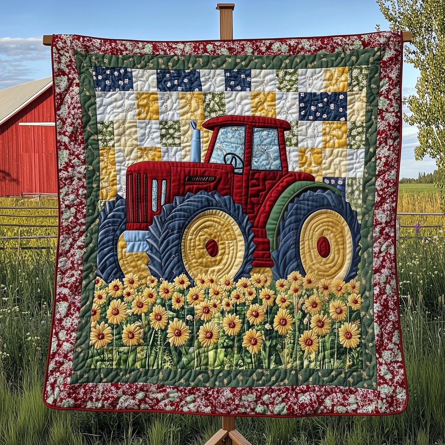 Rustic Rides Quilted Blanket GFTOTP7104