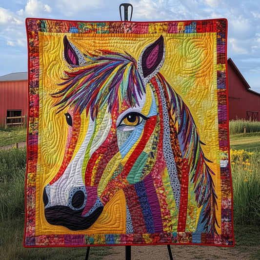 Rainbow Rider Quilted Blanket GFTOTP7158