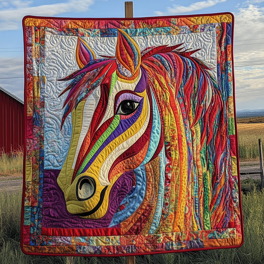 Rainbow Rider Quilted Blanket GFTOTP7159