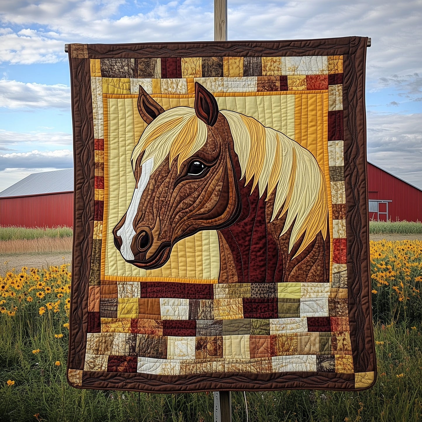 Rustic Rider Quilted Blanket GFTOTP7162