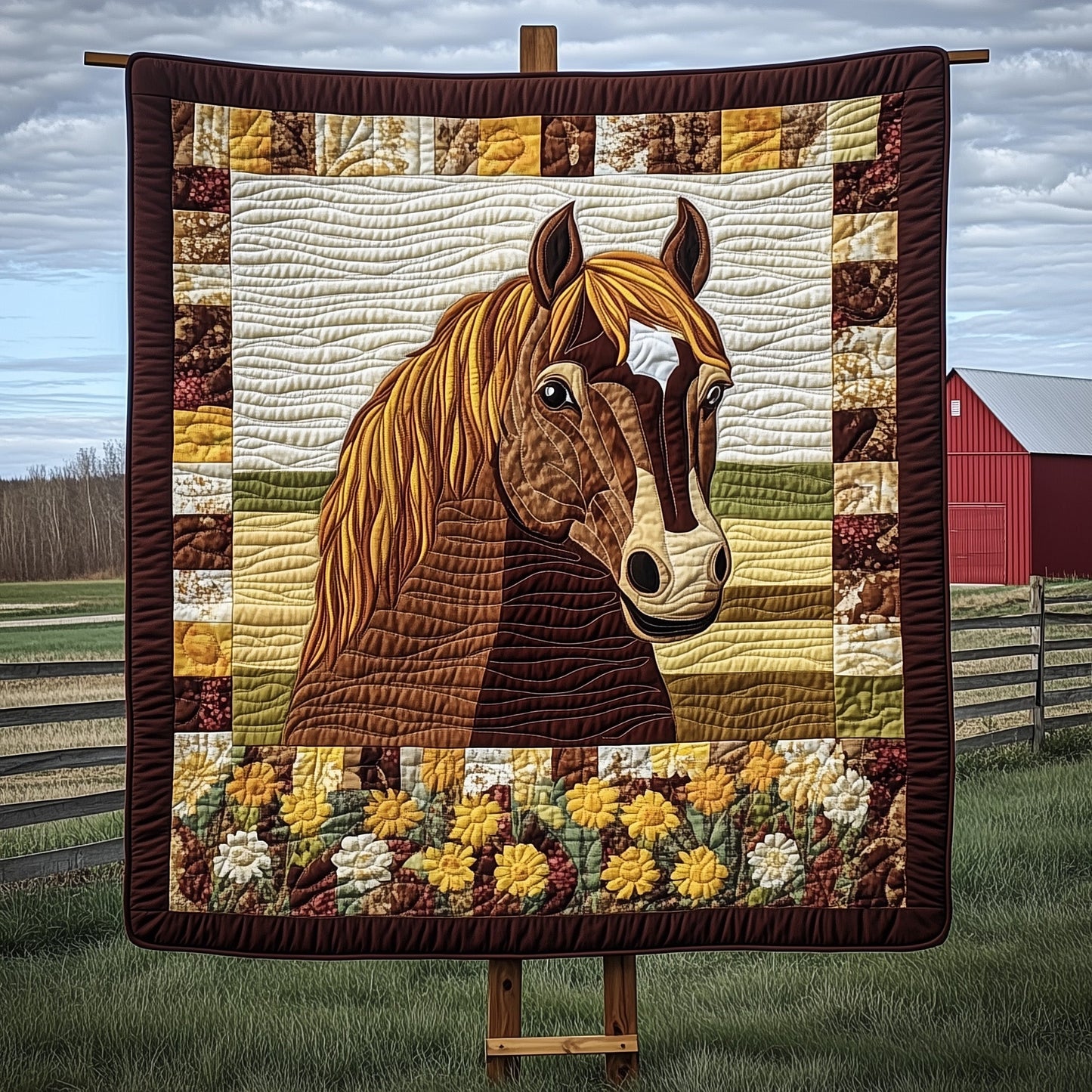 Rustic Rider Quilted Blanket GFTOTP7164