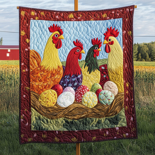 Gathered Nest Quilted Blanket GFTOTP7183