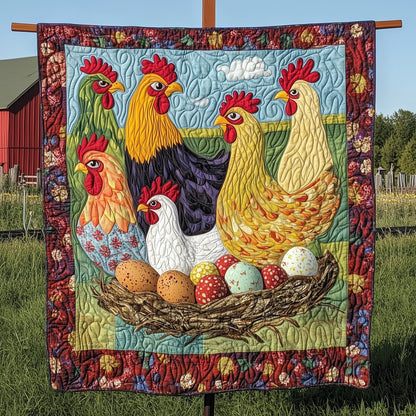 Gathered Nest Quilted Blanket GFTOTP7184