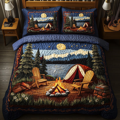 Campfire Dreams 3-Piece Quilted Bedding Set GFTOTP7445