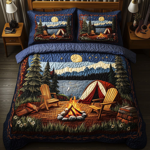 Campfire Dreams 3-Piece Quilted Bedding Set GFTOTP7445