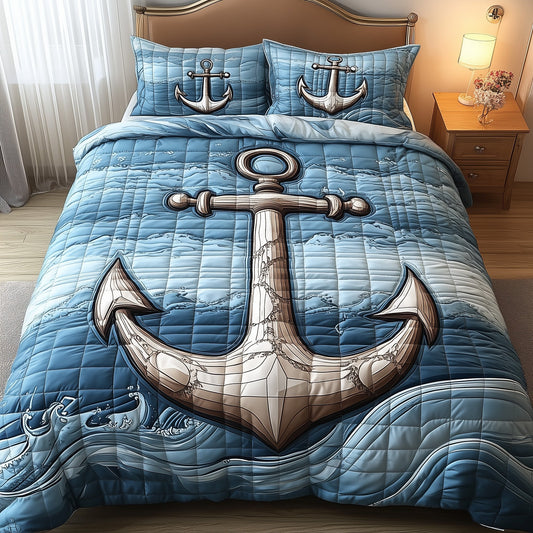 Nautical Anchor Duvet Cover Set GFTOTP7521
