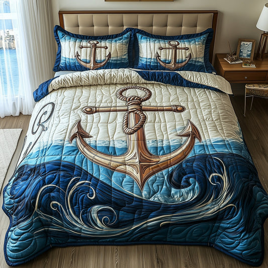 Nautical Anchor Duvet Cover Set GFTOTP7526