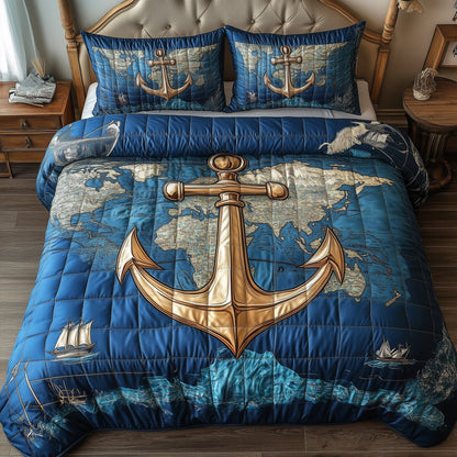 Nautical Anchor Duvet Cover Set GFTOTP7530
