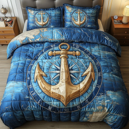 Nautical Anchor Duvet Cover Set GFTOTP7531