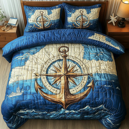 Nautical Anchor Duvet Cover Set GFTOTP7536