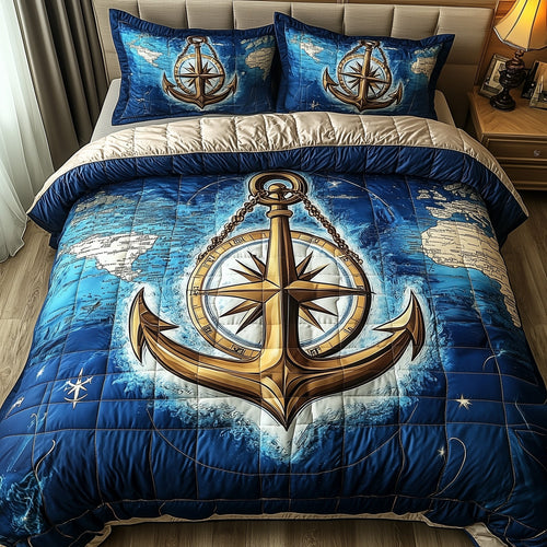Nautical Anchor Duvet Cover Set GFTOTP7537