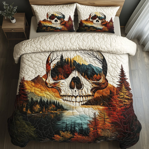 Forest Soul 3-Piece Quilted Bedding Set GFTOTP7554