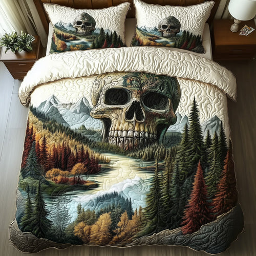 Forest Soul 3-Piece Quilted Bedding Set GFTOTP7560