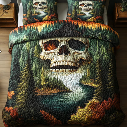Forest Soul 3-Piece Quilted Bedding Set GFTOTP7562