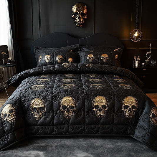 Gothic Skull Duvet Cover Set GFTOTP7608