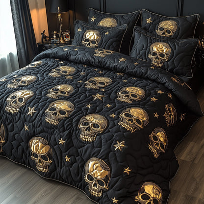 Gothic Skull Duvet Cover Set GFTOTP7609
